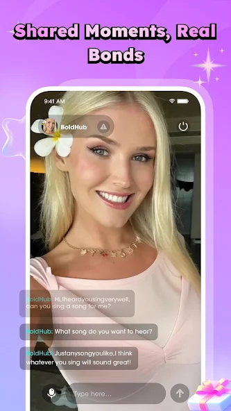 Step 4: Select BoldHub: Video Chat & Friends and turn it ON